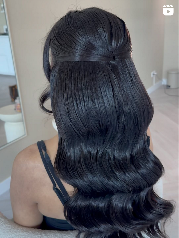 Glamorous Bridal Hairstyling